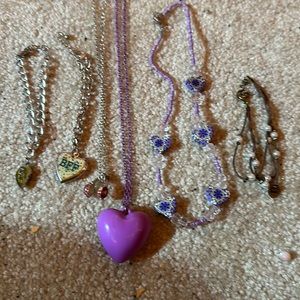 cute girl necklace lot